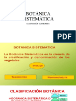 Clase (2) - La Botánica Sistemática