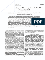 Proteolytic Activity Microorganisms Freshwater: of Isolated