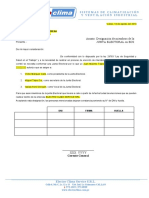 Carta de Eleccion de La Junta Electoral