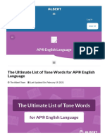 WWW Albert Io Blog Ultimate List of Tone Words