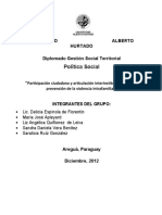 Trabajo Final Módulo 2 DIPLOMADO GESTION SOCIAL TERRRITORIAL