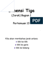 Dimensi Tiga Jarak (Bagian1)