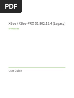 Xbee / Xbee-Pro S1 802.15.4 (Legacy) : User Guide