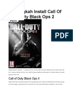 6 Langkah Install Call of Duty Black Ops 2