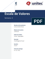 Escala de Valores