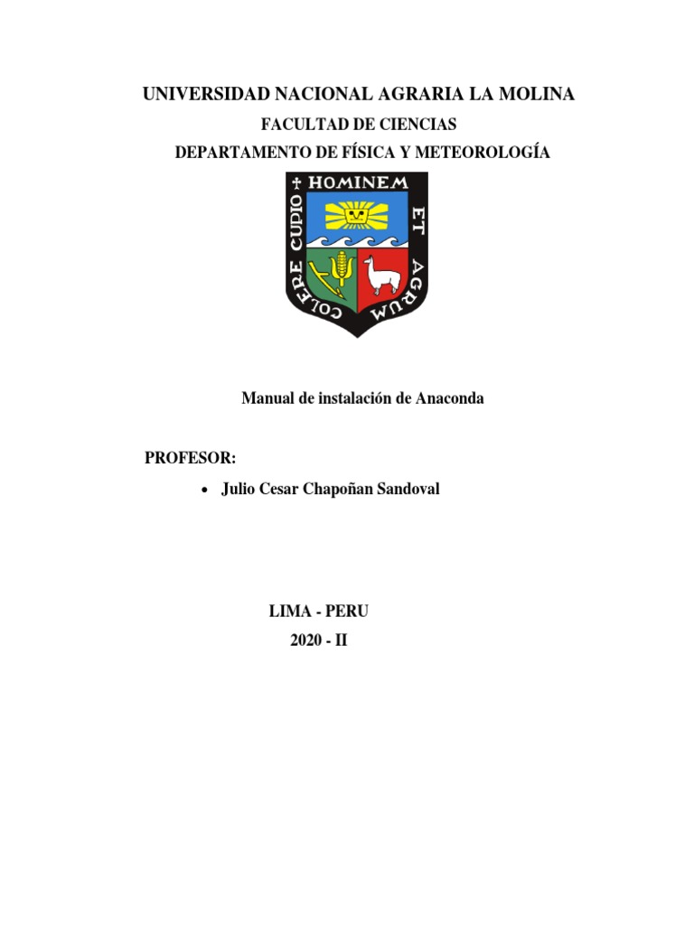 Instalación Del Anaconda Navigator | PDF | Interfaces gráficas de