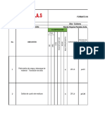 Registro de Inspección de Extintores en Planata Sika..