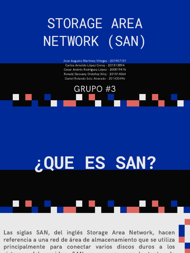 Presentacion San | PDF | Red de computadoras | Servidor (Computación)