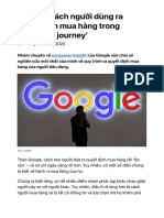 Google- Cách người dùng ra quyết định mua hàng trong 'purchase journey' - MarketingTrips