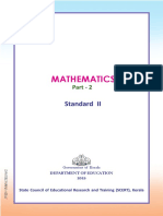 SCERT Kerala State Syllabus 2nd Standard Maths Textbooks English Medium Part 2