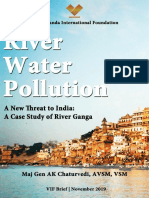 River Water Pollution A New Threat To India