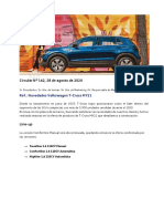 162 - Circular Novedades Volkswagen T-Cross MY21