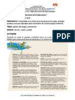 3p 0ctubre 30  PROYECTO PREVENCION DE DESASTRES 2020  3,4,5