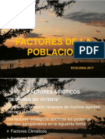 Factores de La Poblaccion - Ecologia 2017