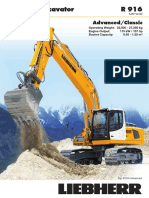 Crawler Excavator R 916: Advanced/Classic