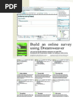 Download Build an online survey using Dreamweaver by Rudi Kimo Rmz SN52046685 doc pdf