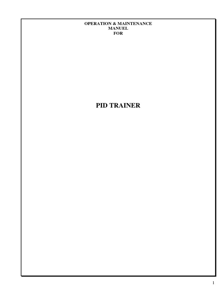 PID Controller Training Guide | PDF | Control Theory | Computing