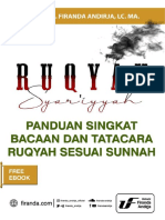 #15 - Panduan Tata Cara Dan Bacaan Ruqyah Syar'iyyah