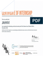 MyCaptain Internship Certificate