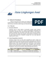 Draft Pertek Air Limbah - Bab 2 Rona Lingkungan Awal