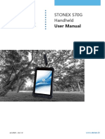 Stonex S70G Handheld User Manual: Jul 2020 - Ver.1.0