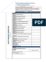 Plan de Estudios de Doctorado