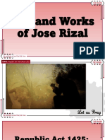 Life and Works of Jose Rizal: Tup-Taguig