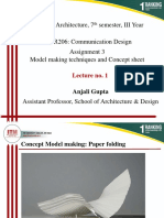 Model Making and Sheet Composition