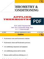 Psychrometry & Air-Conditioning: Prof. Aniket Suryawanshi Asst. Prof. Automobile Engg. Dept. R. I. T. Rajaramnagar