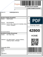 Air Waybill - Standard Delivery - 4