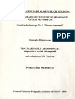 Rojnoveanu Gh. Traumatismele Abdominale Diagnostic Si Tactica Chirurgicala 2000