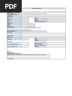 Customer Onboarding Form - in Advertising Channels