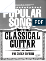 POPULAR SONGS For The Classical Guitar (Arr Zaradin) (Chitarra) .Compressed