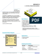 QPA2213 Data Sheet