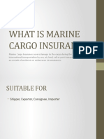 Marine Cargo Insurance