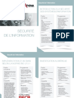 Catalogue Des Formations Securite Information
