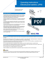 Cleverlevel Switch, LFFS: Operating Instructions
