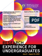 Research: Experience For Undergraduates