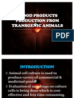 Blood Products Production From Transgenic Animals