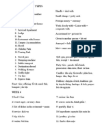 Accommodation Types