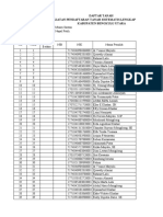 Daftar Tanah Sistematis Kabupaten Bengkulu Utara