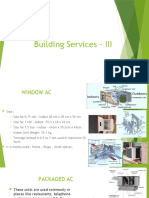Building Services Cooling System