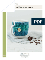 Coffee Cup Cozy: 2800 Hoover Road - Stevens Point, WI 54481 © Willow Yarns. All Rights Reserved