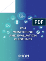 IOM-M and E-Guidelines - 1