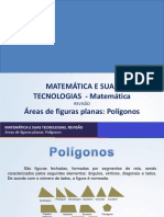 Áreas de figuras planas Polígonos - PROFESSOR