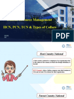 HCN, PCN, TCN Types of Collars HR Management