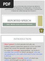 Reported Speech