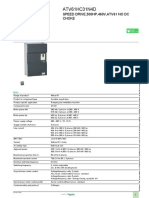 ATV61HC31N4D Product Datasheet for 500HP 460V Variable Speed Drive