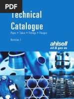 Technical Catalogue: Pipes - Tubes - Fittings - Flanges Revision 1