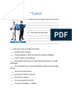 Catch Me If You Can Movie Worksheet Video Movie Activities - 132998